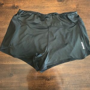 Black Reebok women’s shorts